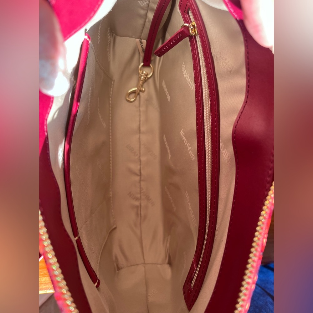 NWT Modern Shayna POMEGRANATE AMALTHEA Shoulder/Crossbody Bag - Picture 8 of 15